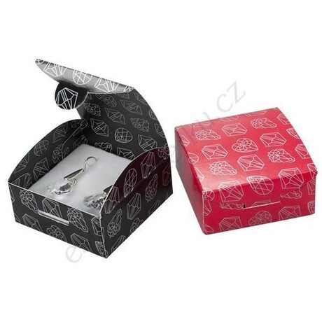 Papírová krabička víceúčelová s diamanty