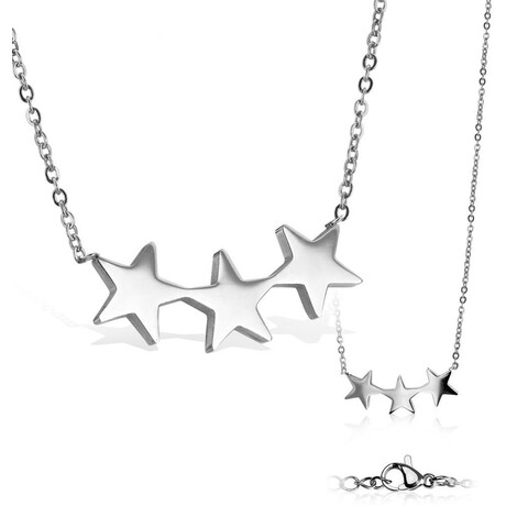 Náhrdelník se třemi hvězdičkami