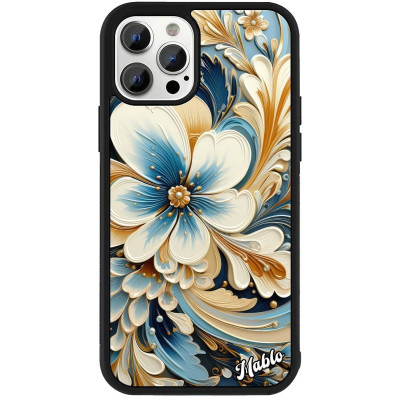 Kryt na iPhone "Zlaté květiny"