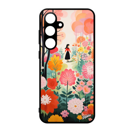 Kryt na Samsung "Květinový ráj"