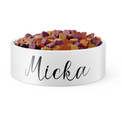 Miska pro kočku s vlastním textem