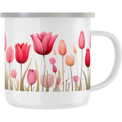 Plecháček "Holandské tulipány"