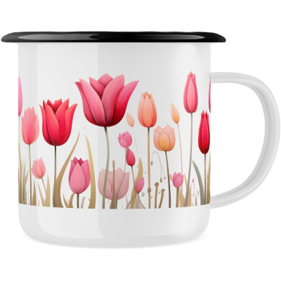 Plecháček "Holandské tulipány"