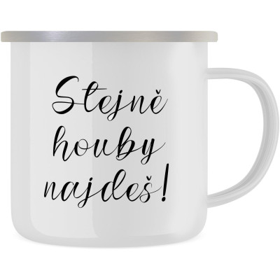 Plecháček "Hrnek pro houbaře"