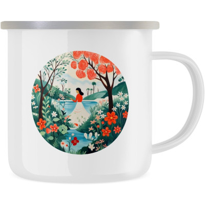 Plecháček "Květinová víla u potoka"