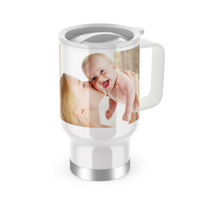 Termohrnek s uchem s vlastní fotografií
