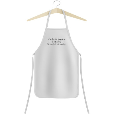 Zástěra "Co bude dneska k obědu"