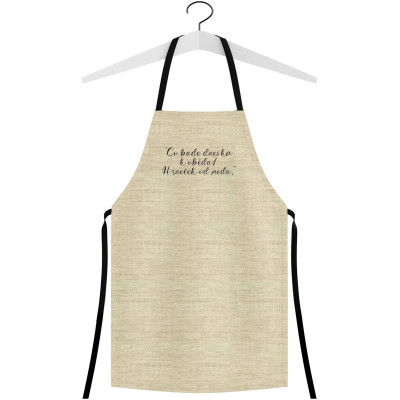 Zástěra "Co bude dneska k obědu"