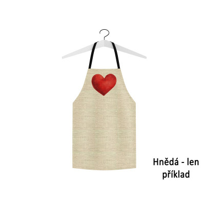 Zástěra "Vaření je láska"