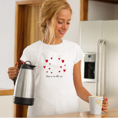 Zástěra "Love is in the air"