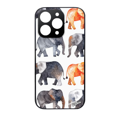 Kryt na iPhone "Sloníci"