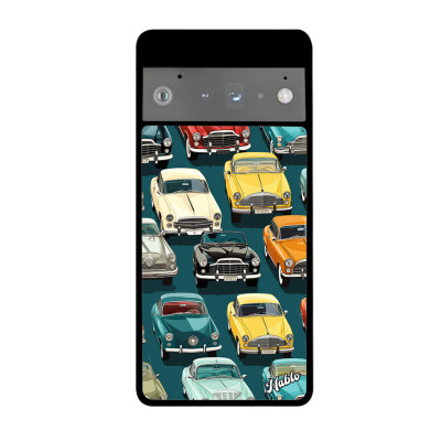 Kryt na Google Pixel "Retro auta"
