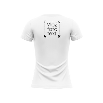 Dámské tričko s vlastní fotografií / textem