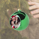 Vánoční ozdoba s vlastní fotkou - koule