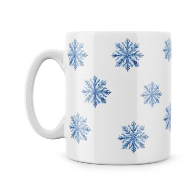 Hrnek " Sněhové vločky"
