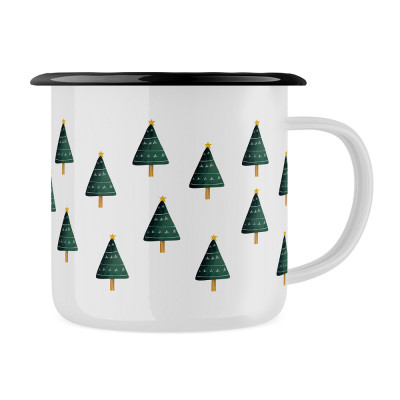 Plecháček "Vánoční stromky"