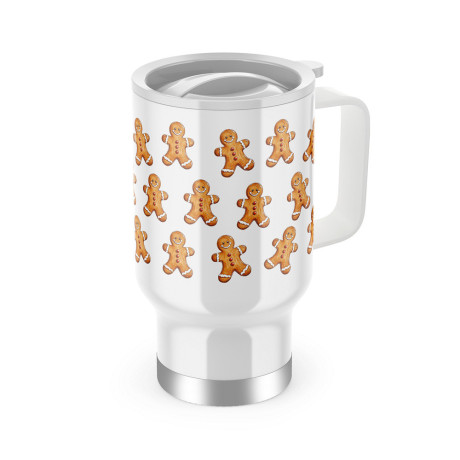 Termohrnek s uchem "Perníčkový"