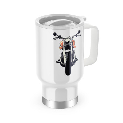 Termohrnek s uchem "Motorka"