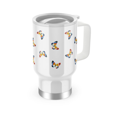 Termohrnek s uchem "Motýlci"