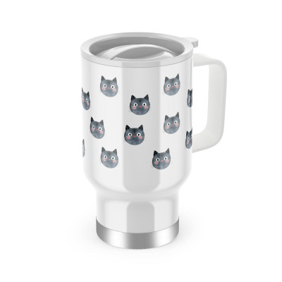 Termohrnek s uchem "Kočičí"