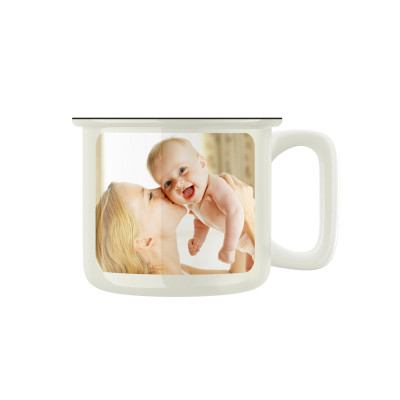 Keramický retro hrnek s vlastní fotografií