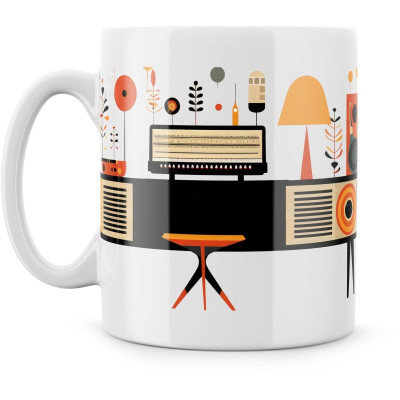 Hrnek "Hudební retro"