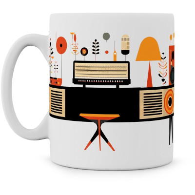 Hrnek "Hudební retro"