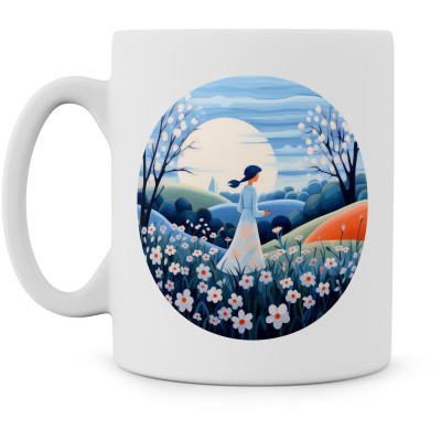 Hrnek "Květinová víla"