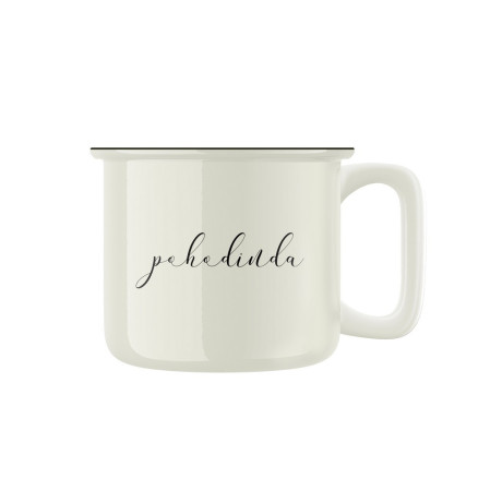 Keramický retro hrnek "pohodinda"