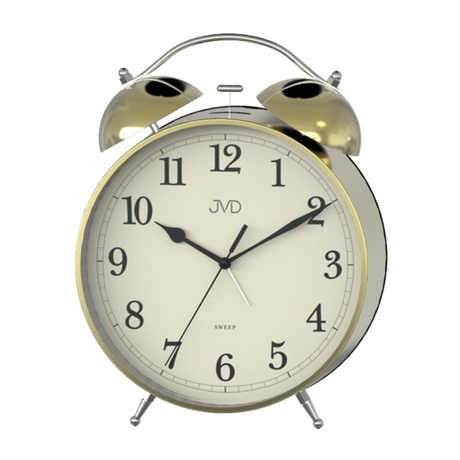 Ručkový budík s mechanickým zvoněním SRP2107.2